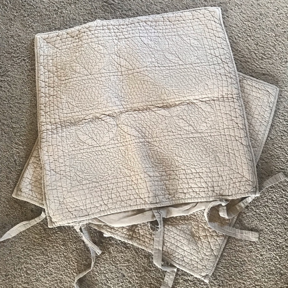 Pottery barn square euro sham